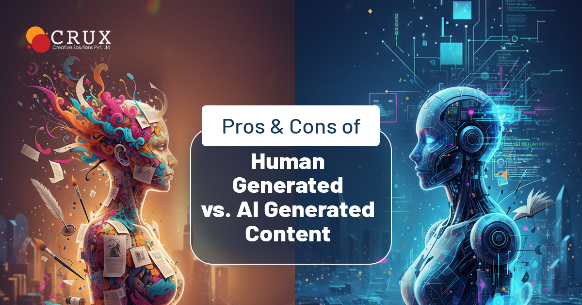 Pros and Cons of Human Generated vs. AI Generated Content